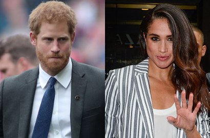Pertama Kalinya, Pangeran Harry-Meghan Markle Kepergok Ciuman Mesra di Depan Umum