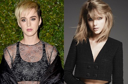 Katy Perry Siapkan Lagu Balasan Buat Taylor Swift di Album Barunya?