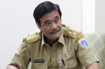 Tak Ada Senyum di Wajah Djarot Saat Dilantik Menjadi Plt Gubernur Gantikan Ahok