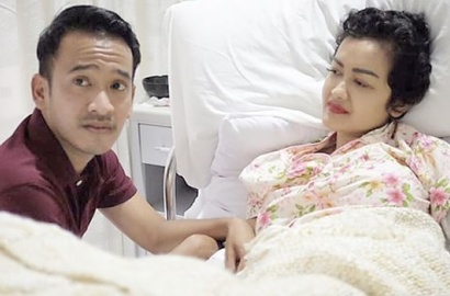 Terbaring Lemah, Begini Reaksi Julia Perez Saat Diminta Ruben Onsu Berhijab