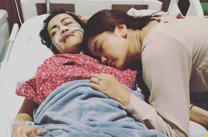 Konsumsi Dibatasi, Julia Perez Hanya Bisa Makan dari Bantuan Selang