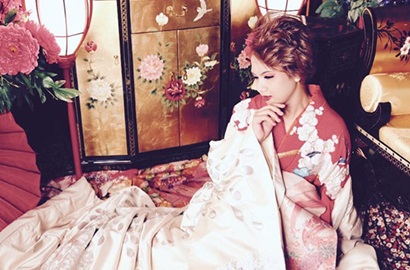 Ditinggal Aming, Evelyn Berubah Makin Cantik Dandan Bak Geisha Jepang