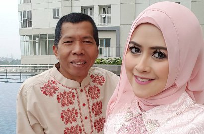 Tunjukan Kasih Sayang Lewat Foto Ini, Istri Muda Kiwil Tuai Pro Kontra