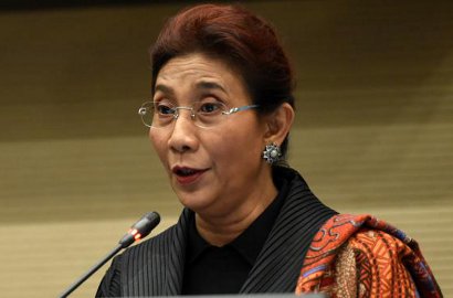 Viral, Menteri Susi 'Ancam' Tenggelamkan Warga Indonesia yang Tak Makan Ikan