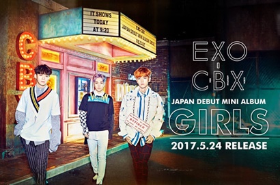 Hitung Mundur Debut Jepang, EXO-CBX Rilis Medley Lagu di Mini Album 'GIRLS'