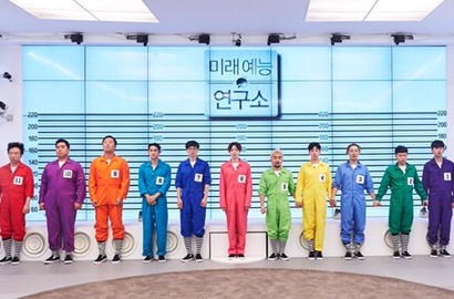 Pakai Baju Pelangi, Jin Woo Winner Hingga Crush Siap Adu Bakat di 'Infinity Challenge'