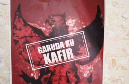 Publik Resah, Beredar Poster Provokatif 'Garuda Ku Kafir' di Undip
