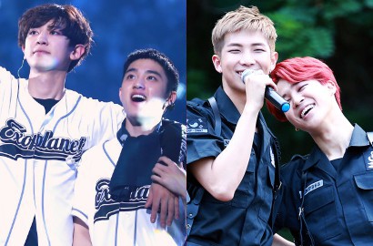 Selisih Belasan Cm, Unyunya Perbedaan Tinggi Badan D.O.-Chanyeol cs Ini