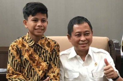 Bocah Aceh Berhasil Temukan Energi Listrik dari Pohon Kedondong, Inilah yang Dilakukan Jonan