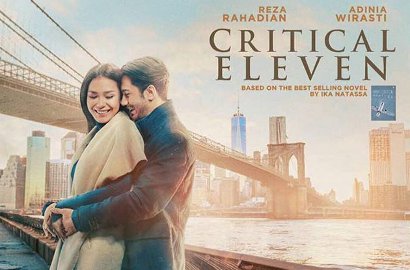 Belum 2 Pekan Tayang, 'Critical Eleven' Sudah Menuju 1 Juta Penonton