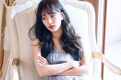 Tiduran Bak Putri Raja, Cantiknya Suzy di Iklan Perhiasan