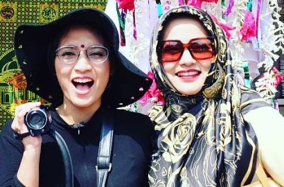 Putri Marissa Haque Ikut Dukung Ahok, Netter: Bakal Dicoret Jadi Ahli Waris