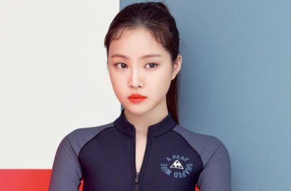 Tampil Fit di Pemotretan, Na Eun A Pink Umbar Perut Ramping Hingga Paha Mulus