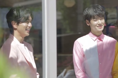 Jadi Model Iklan, Awas Meleleh Lihat Tatapan Mata Yoo Seung Ho dan Eunwoo Astro