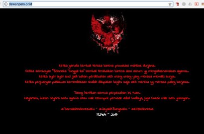 Situs Dewan Pers dan Kejagung Diretas, Hacker Sindir Perpecahan dan 'Garuda Kembali Terluka'