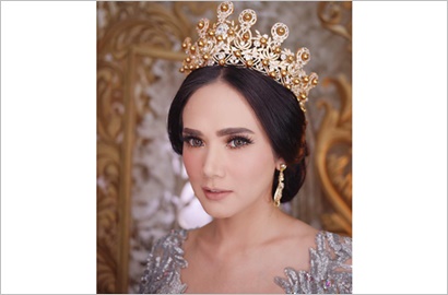 Wajah Mulan Jameela Bercahaya, Netizen Malah Sebut Menyeramkan?