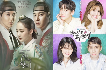 Tayang Perdana, Rating 'Seven Day Queen' Hampir Salip 'Suspicious Partner'