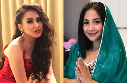 Pakai Kaftan Brokat Ala Nagita, Ayu Ting Ting Disindir Tak Punya Aura Mahal