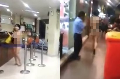 Terungkap, Ini Alasan VM Belanja dalam Kondisi Nyaris Bugil di Mangga Besar