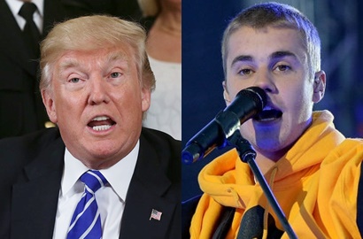 Justin Bieber Berani Ejek Donald Trump di Konser Amal 'One Love Manchester'