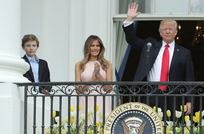 Donald Trump Lima Bulan Jadi Presiden AS, Melania Akhirnya Pindah ke Gedung Putih