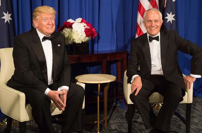 Beredar Rekaman Pidato PM Australia Olok-Olok Donald Trump di Sebuah Acara