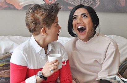 Usai Pangku-Pangkuan, Millen Keponakan Kemayu Ashanty Mesra Dicium 'Pacar'