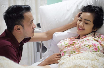 Berkat Nasihat Ruben Onsu, Julia Perez Akhirnya Berhijab Sebelum Meninggal?