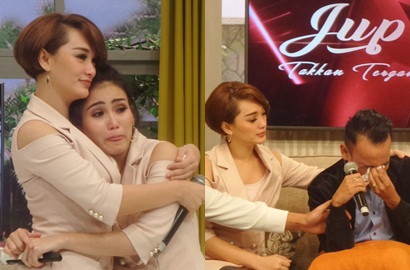 Banjir Tangis, Begini Harunya Ayu Ting Ting, Zaskia Gotik dan Ruben di 'Jupe Takkan Terganti'