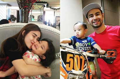 Raffi Pamer Belahan Dada Ayu Ting Ting, Gaya Duduk Ngangkang Disindir 'Ritual Susuk'