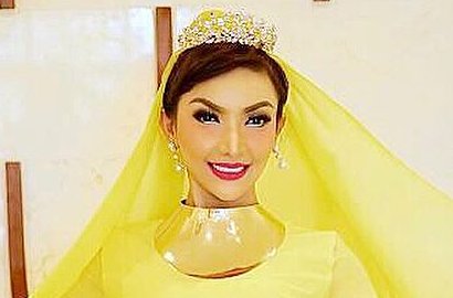 Cantik Pakai Kerudung dan Mahkota, Penampilan Roro Fitria Malah Dibilang Seram