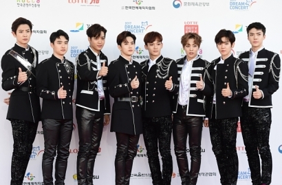 Bikin Penasaran, Fans Pergoki EXO Syuting MV di Taman Hiburan Terbengkalai