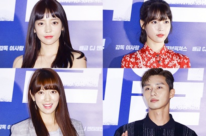 IU-Hara Hingga Park Shin Hye-Park Seo Joon Ramaikan VIP Screening 'Real'