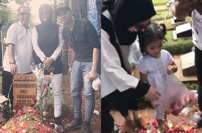 Ayu Ting Ting dan Raffi Disindir Janjian ke Makam Julia Perez, Bala Jaer Tantang Buktinya