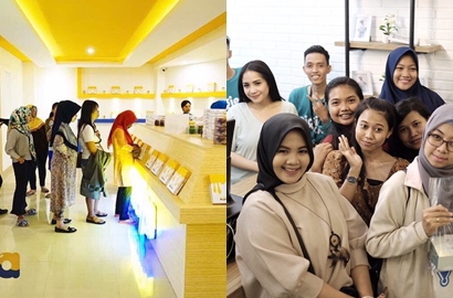 Kalah dari Nagita, Toko Kue Ibu Raffi Plagiat Desain Tempat Kosmetik Kylie Jenner?