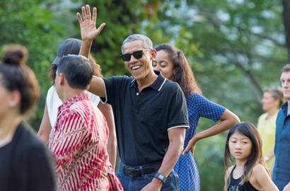 Kunjungi Candi Borobudur, Barack Obama Kaget Gara-Gara Ini