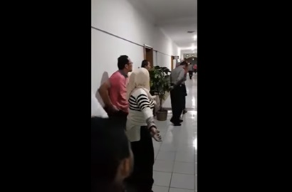 Anaknya Tak Lulus, Video Orangtua Ngamuk di Sidang Akpol Beredar di Internet