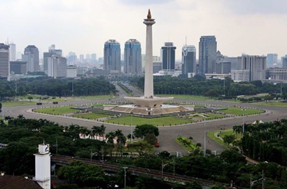 Foto Perbedaan Langit Jakarta Saat Lebaran Ramai Dibicarakan, Ini Kata BMKG