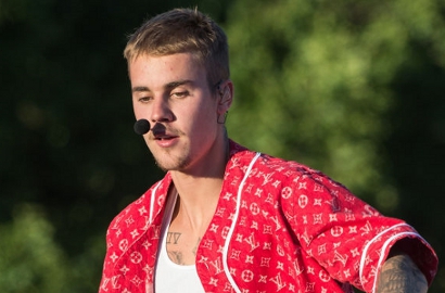 Kena Flu, Justin Bieber Terpaksa Lipsync di Panggung British Summer Time