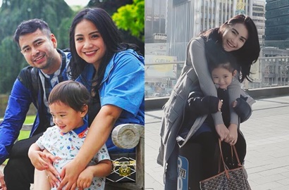 Kerap Dibandingkan, Intip Deretan Foto Liburan Raffi-Nagita Versus Ayu Ting Ting