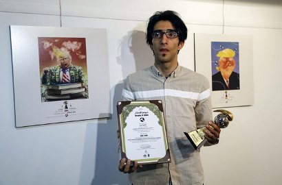 Iran Gelar Pameran Kartun Internasional 'Ejek' Donald Trump