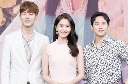 Imutnya Yoona Salah Tingkah Dipeluk Siwan di BTS Poster 'The King Loves'