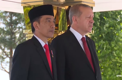 Jokowi Unggah Vlog dari Turki, Ini Pesan Presiden Erdogan
