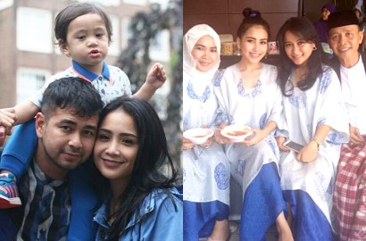 Ikutan Ayu Ting Ting cs Naik Kereta, Pose Nagita Slavina Tetap yang 'Termahal'