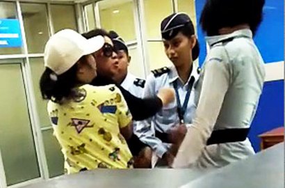 Berdamai, Pelaku Penamparan Petugas Bandara Minta Maaf
