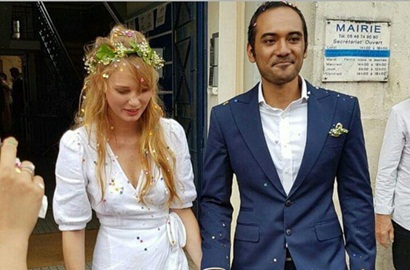 Romantis, Begini Indahnya Pernikahan Ario Bayu dan Aktris Perancis Valentine Payen