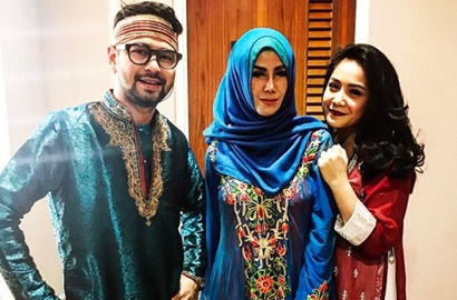 Bak Pasangan India, Raffi Ahmad dan Nagita Bikin Fans Senang Nari Bareng di 'Rumah Mama Amy'