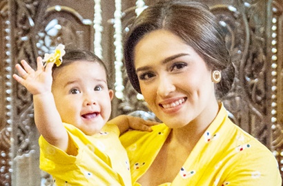 Awas Gemas Lihat Cantiknya Putri Yasmine Wildblood Berbikini Saat Pemotretan