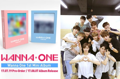 Pre-Order Album Debut Wanna One Terjual 500 Ribu Copy Lebih, Ini Kata Label