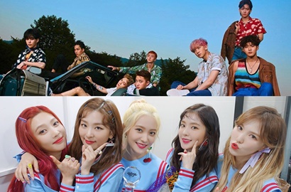 SM Berjaya, EXO-Red Velvet Kuasai Rangking Musisi Brand Reputasi Terbaik Juli 2017